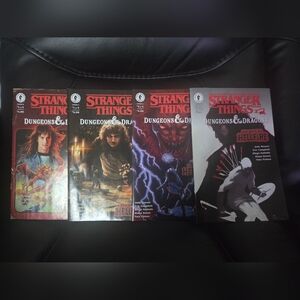 Stranger Things x Dungeons & Dragons Comic Set #1 -3 +Variant Eddie Munson Cover